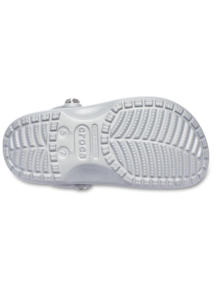 Zueco Unisex Coca Cola Light Clog Gris Crocs
