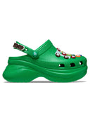 Zueco Plataforma Mujer Bae Clog M&Ms Verde Crocs
