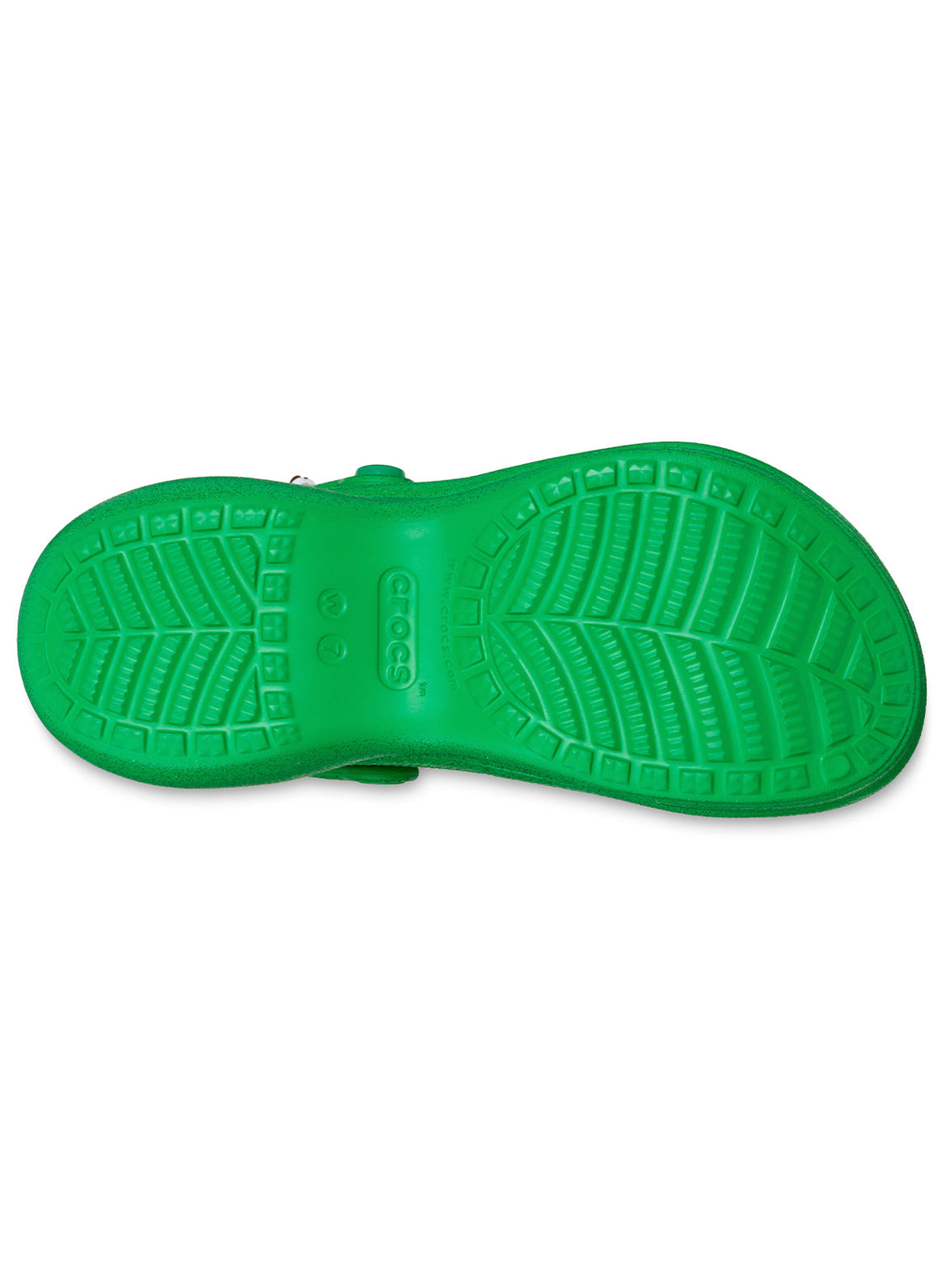 Zueco Plataforma Mujer Bae Clog M&Ms Verde Crocs