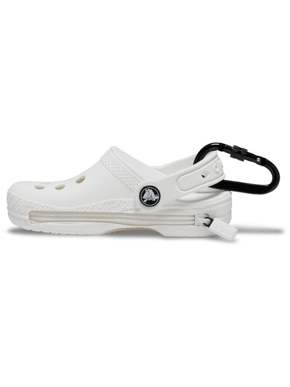 Llavero monedero Classic Clog Pouch Blanco Crocs
