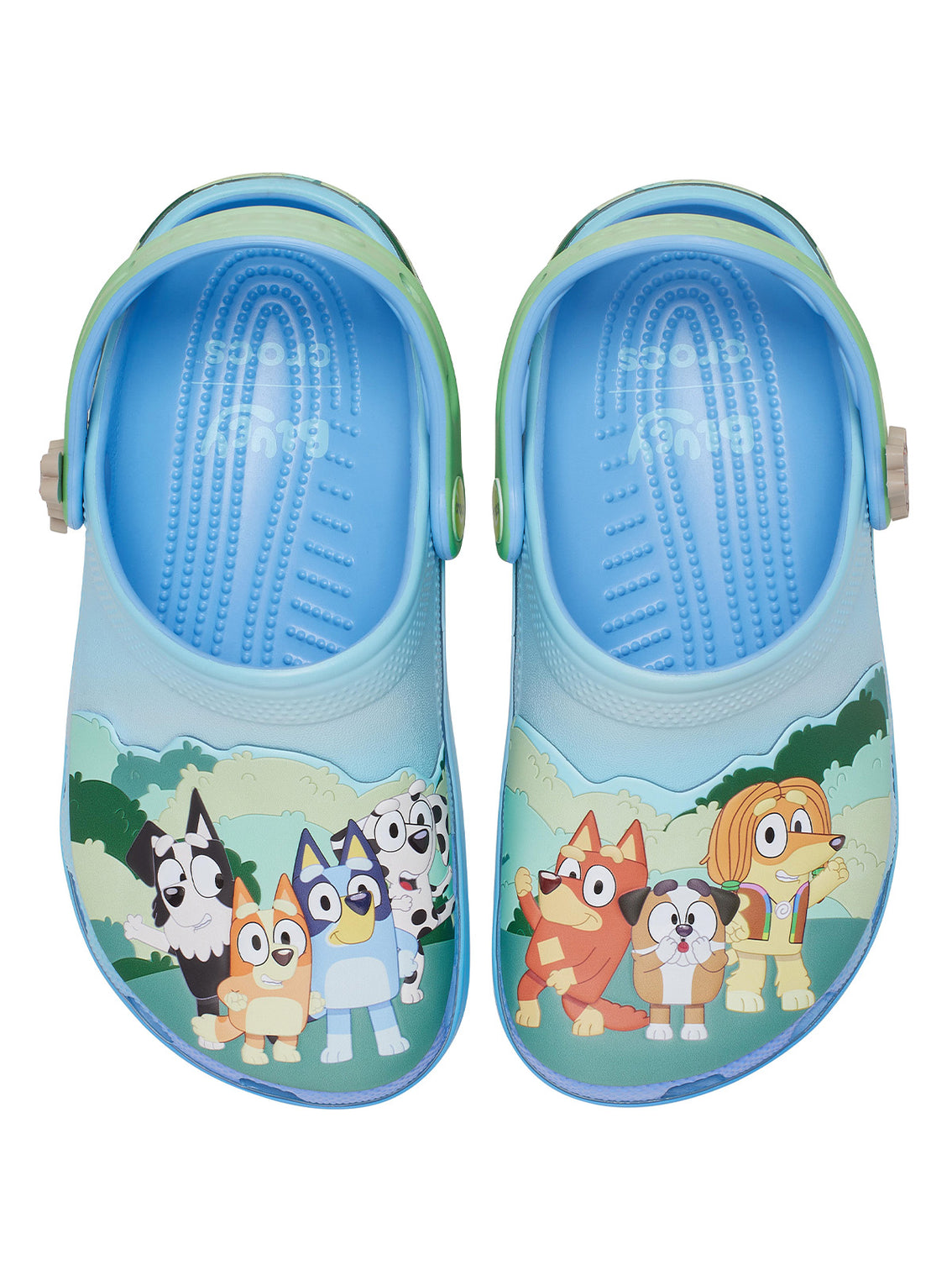 Zueco Niños Pequeños Bluey Azul Clog Crocs