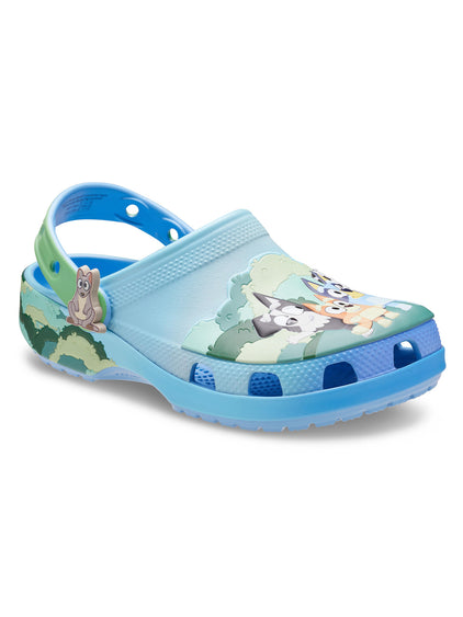 Zueco Niños Pequeños Bluey Azul Clog Crocs
