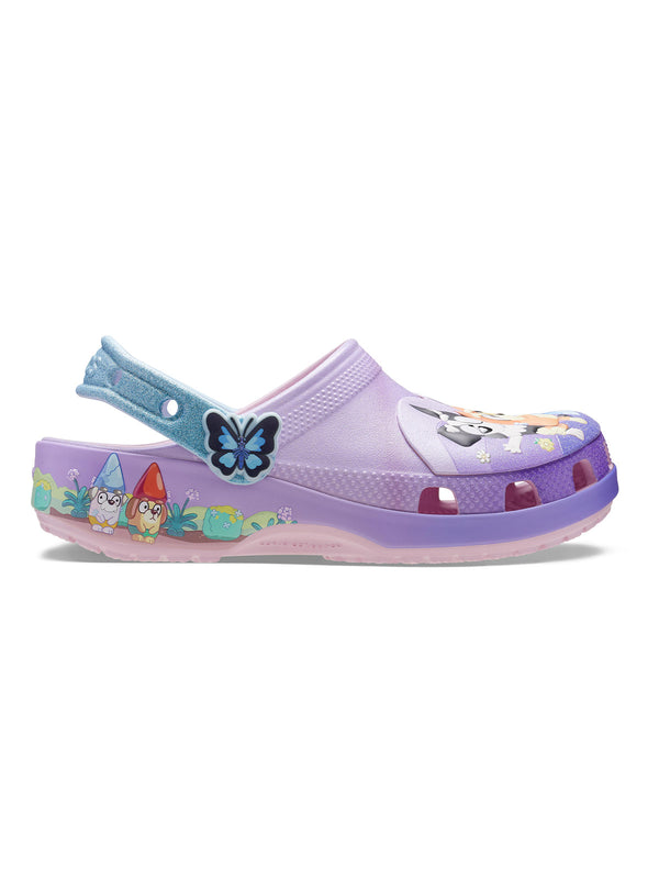 Zueco Niños Pequeños Bluey Rosado Clog Crocs