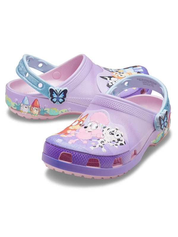Zueco Niños Pequeños Bluey Rosado Clog Crocs