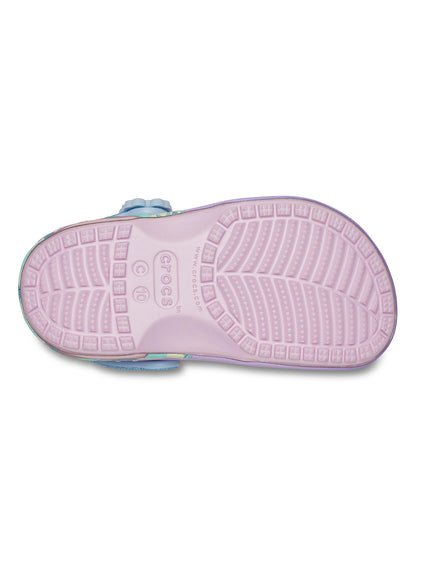 Zueco Niños Pequeños Bluey Rosado Clog Crocs