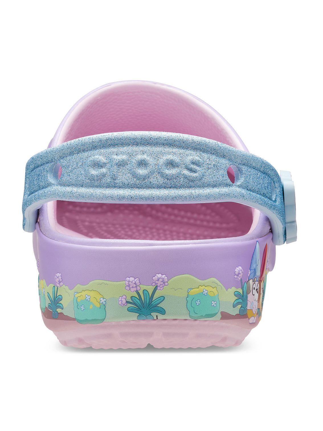 Zueco Niños Pequeños Bluey Rosado Clog Crocs