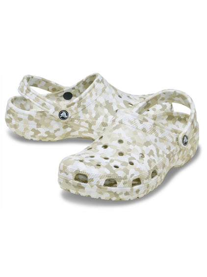 Zueco Unisex Classic Confetti Clog Blanco Crocs