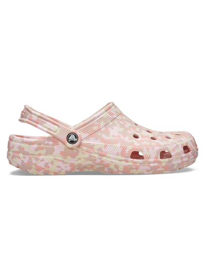 Zueco Unisex Classic Clog Confetti Rosa Crocs