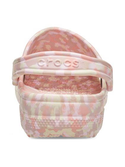 Zueco Unisex Classic Clog Confetti Rosa Crocs