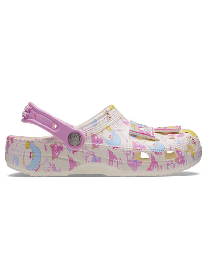 Zueco Mujer Hello Kitty Clog Blanco Crocs