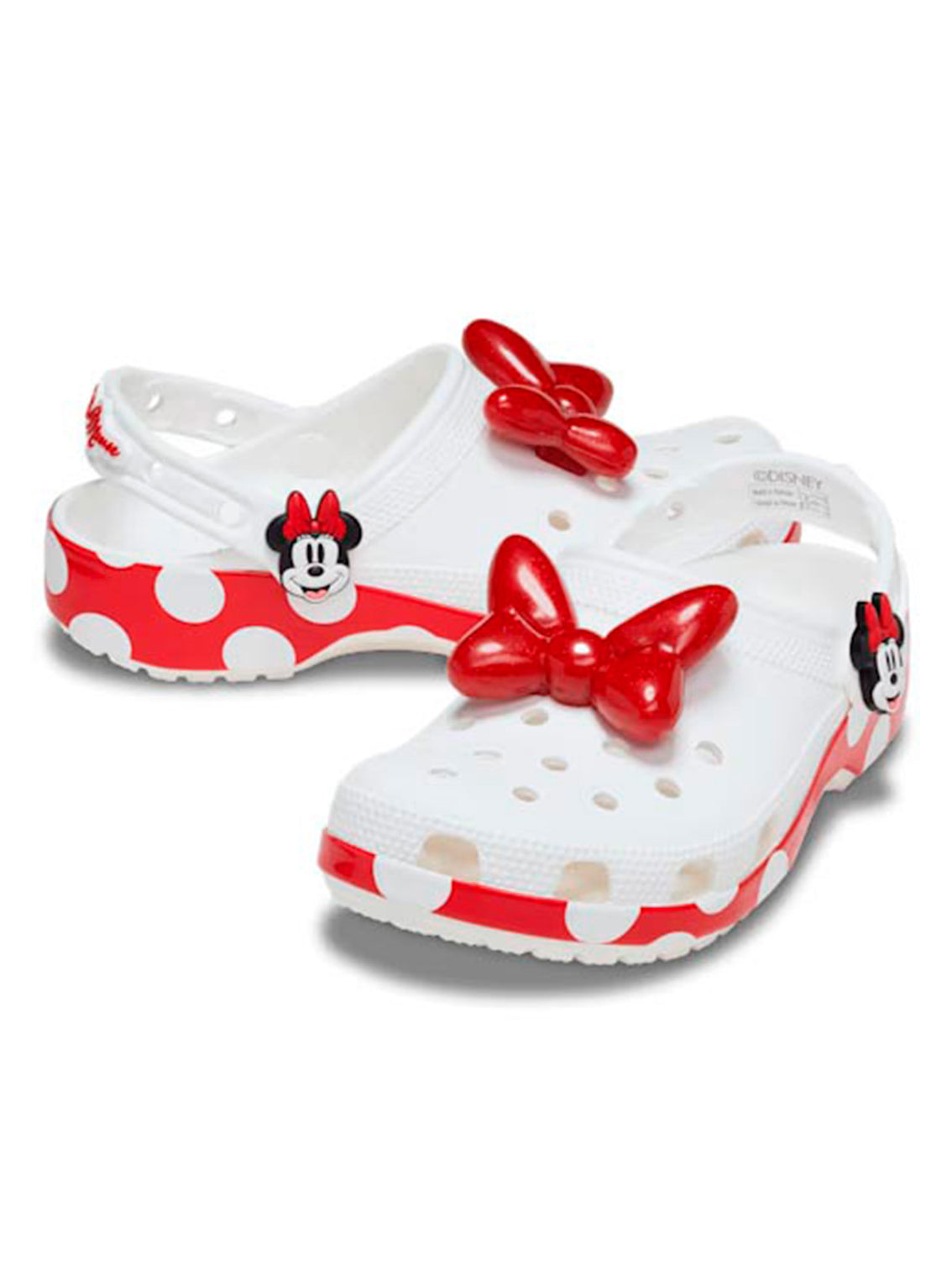 Zueco Unisex Minnie Mouse Clog Blanco Crocs