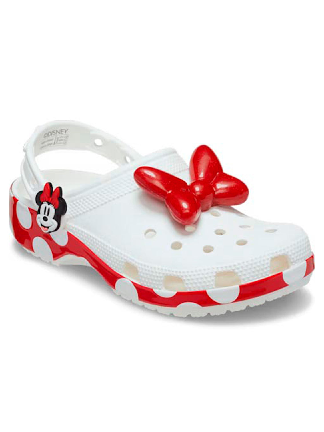 Zueco Unisex Minnie Mouse Clog Blanco Crocs