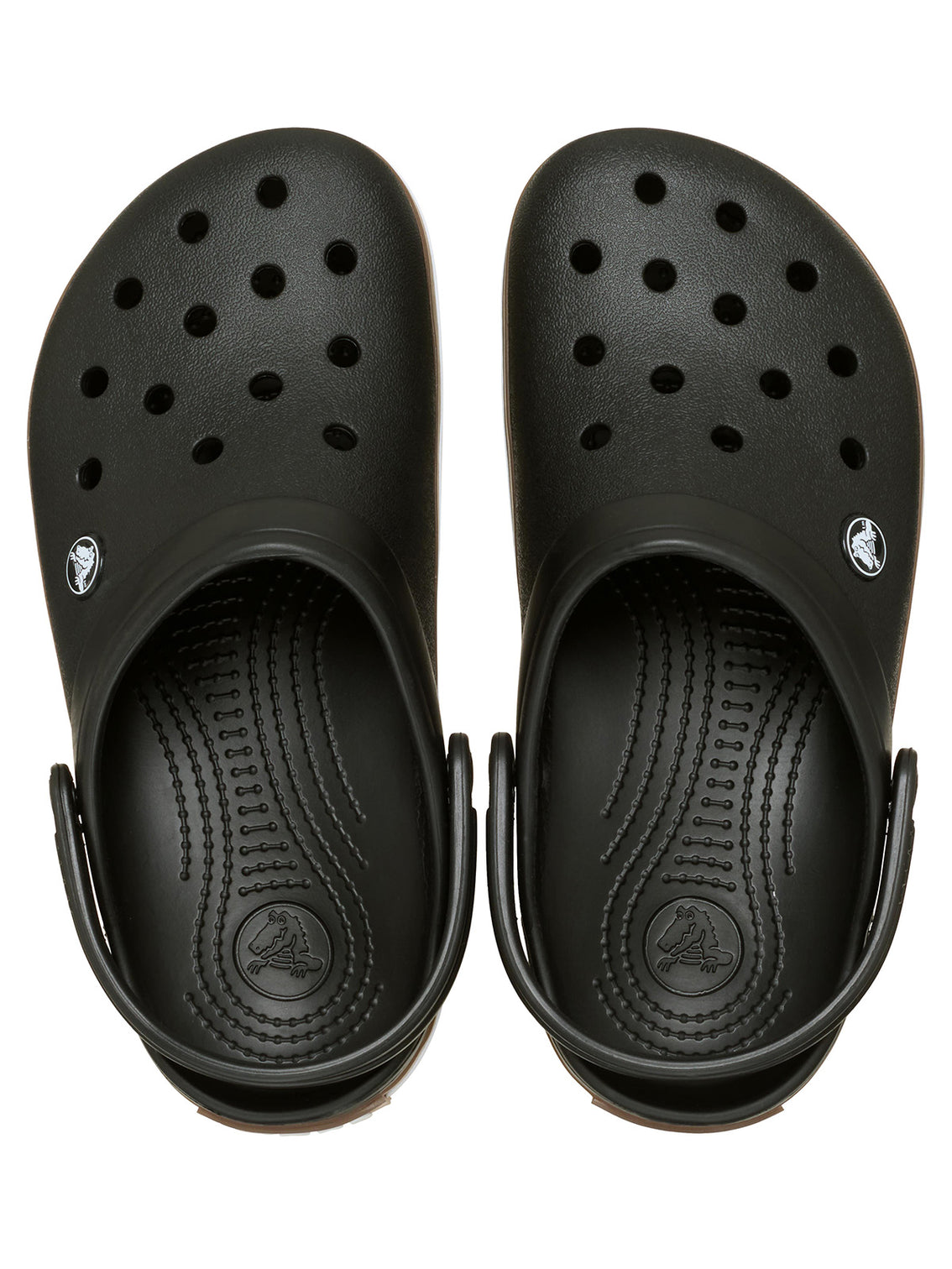 Zueco Unisex Crocband Gum Clog Negro Crocs