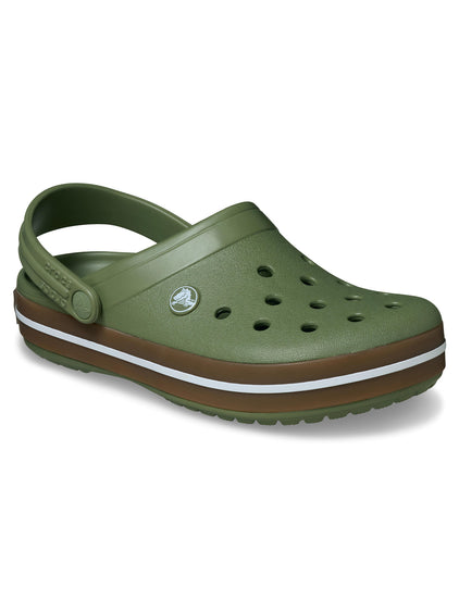 Zueco Unisex Crocband Gum Clog Verde Crocs