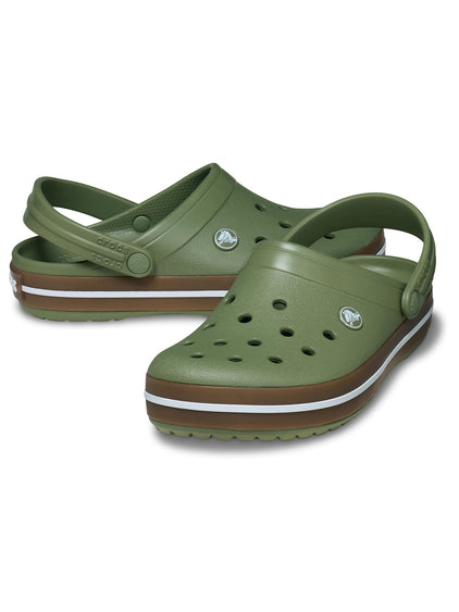 Zueco Unisex Crocband Gum Clog Verde Crocs
