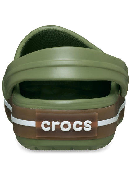 Zueco Unisex Crocband Gum Clog Verde Crocs