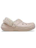 Zueco Niños Grandes Classic Fleece Lined Rosado Crocs