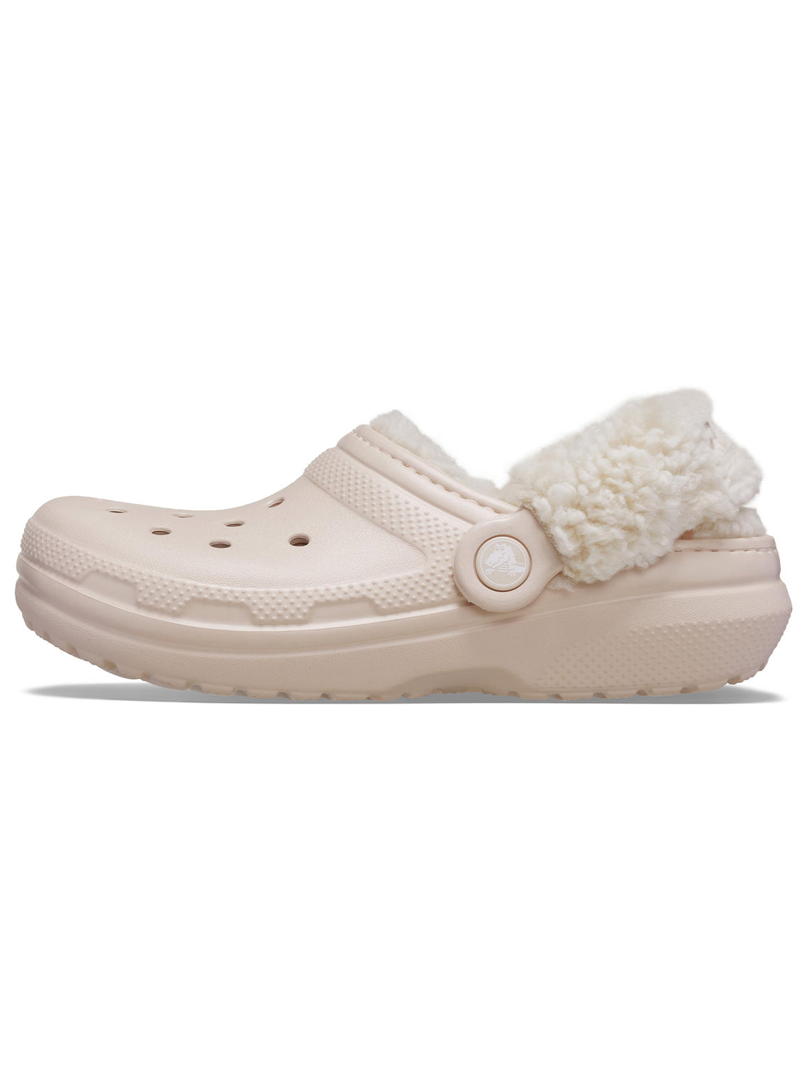 Zueco Niños Grandes Classic Fleece Lined Rosado Crocs