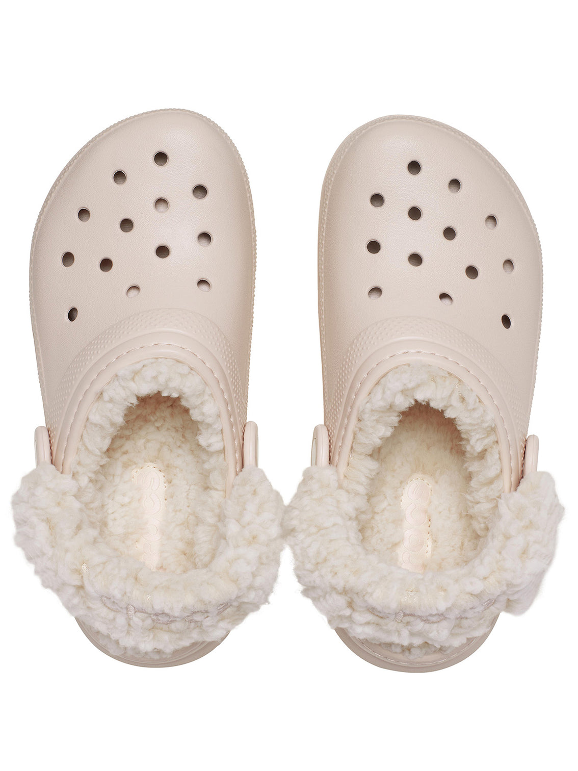 Zueco Niños Pequeños Classic Fleece Lined Rosado Crocs
