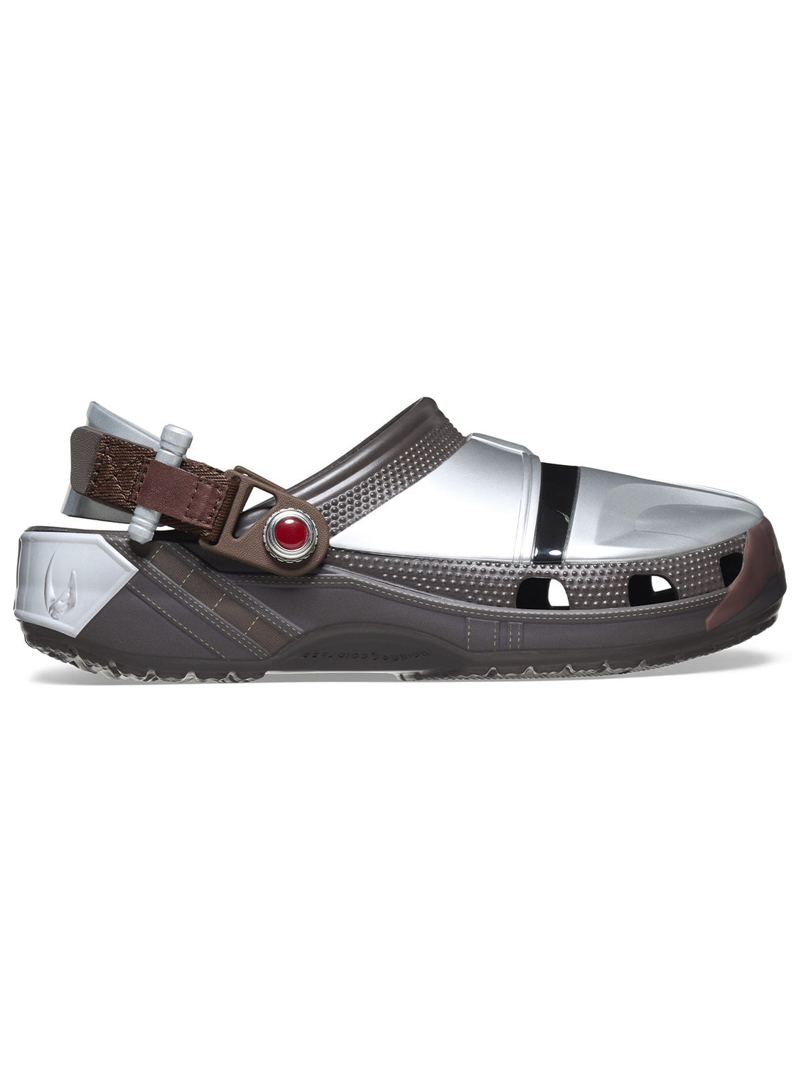 Zueco Unisex Star Wars Mandalorian Gris Crocs