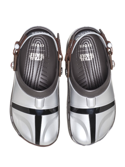 Zueco Unisex Star Wars Mandalorian Gris Crocs