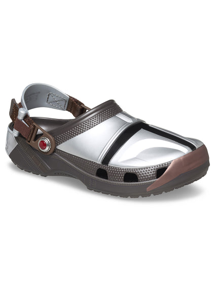 Zueco Unisex Star Wars Mandalorian Gris Crocs