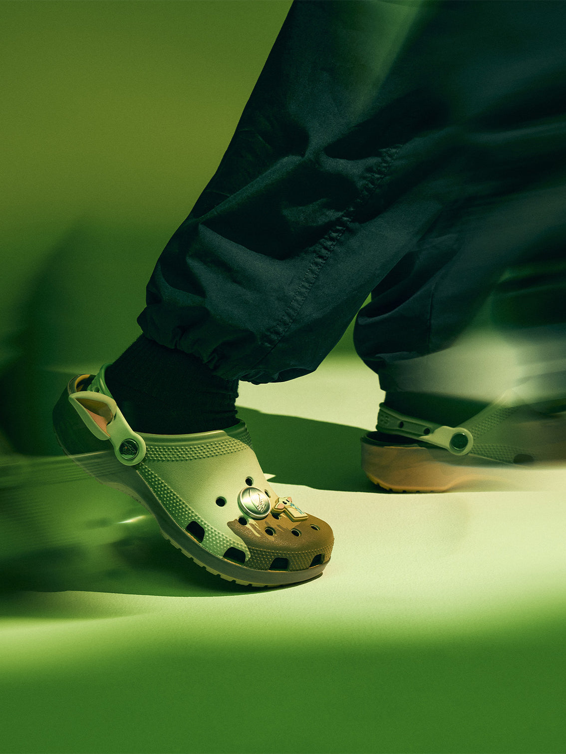 Zueco Unisex Star Wars Grogu Clog Verde Crocs