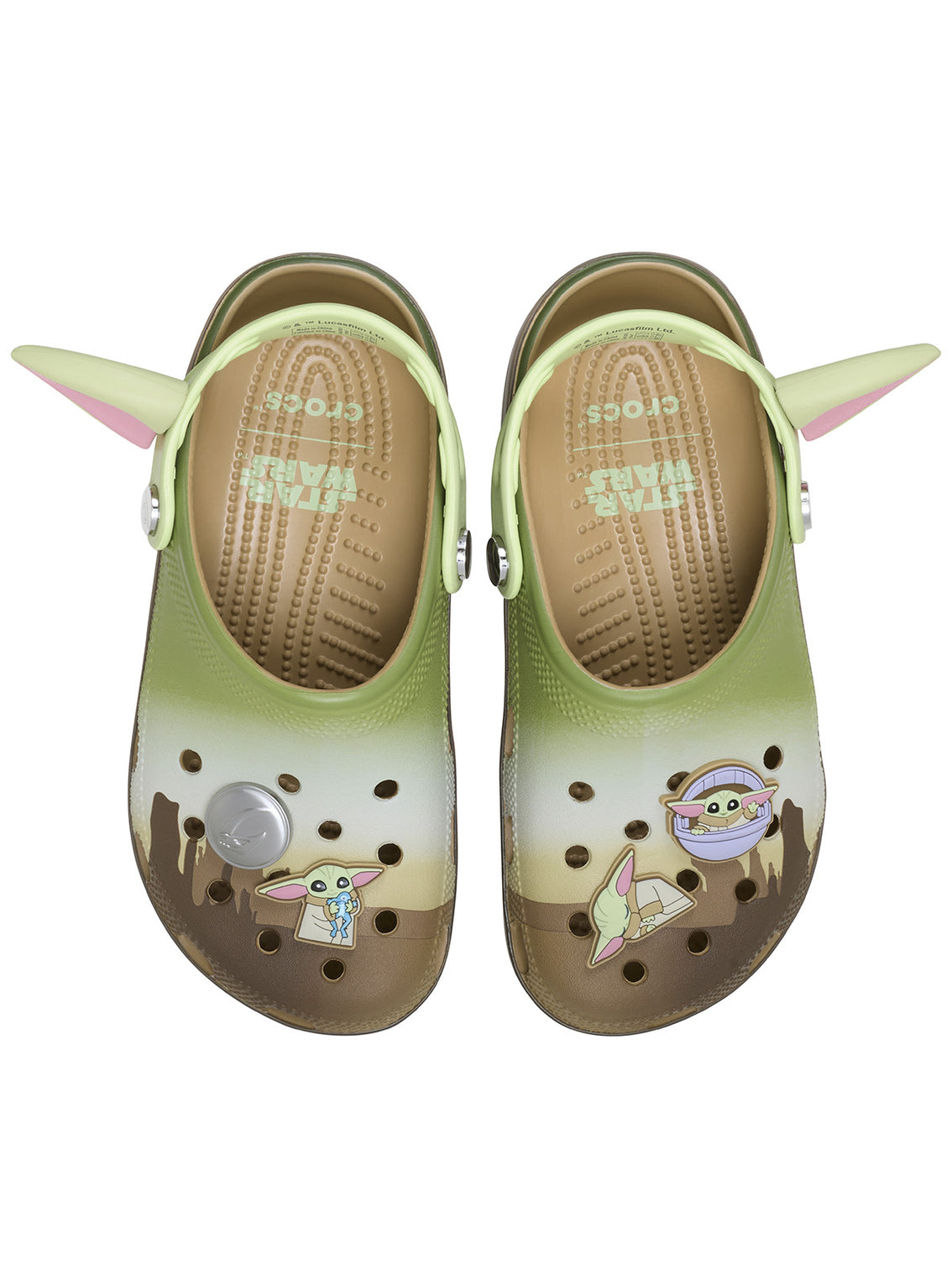 Zueco Unisex Star Wars Grogu Clog Verde Crocs
