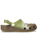Zueco Niños Grandes Star Wars Grogu Clog Verde Crocs