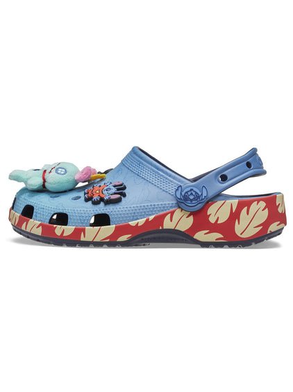 Zueco Unisex Classic Clog Stitch Azul Crocs