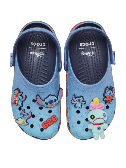 Zueco Unisex Classic Clog Stitch Azul Crocs