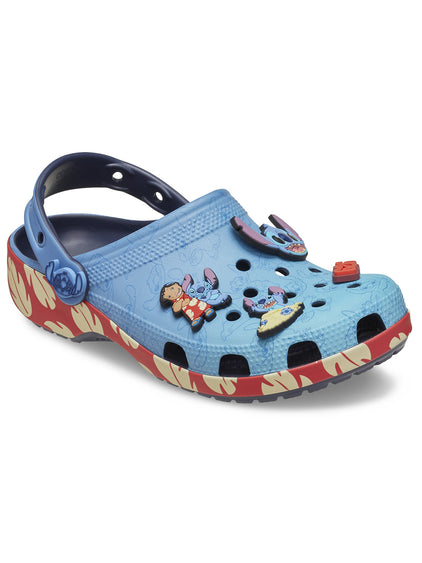 Zueco Unisex Classic Clog Stitch Azul Crocs