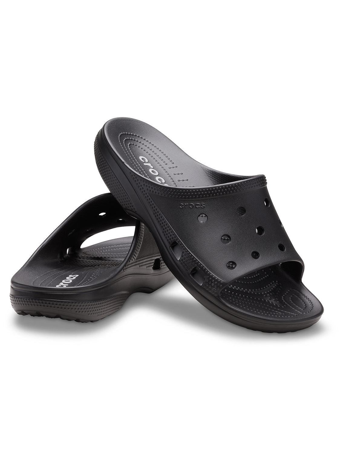 Sandalia Hombre Saturday Slide Negro Crocs