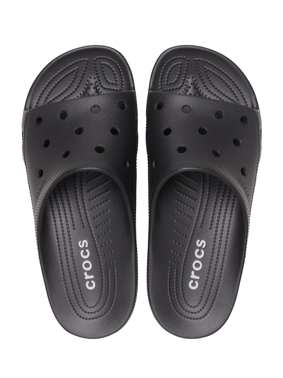 Sandalia Hombre Saturday Slide Negro Crocs