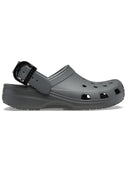 Zueco Unisex Classic Buckle Clog Gris Oscuro Crocs