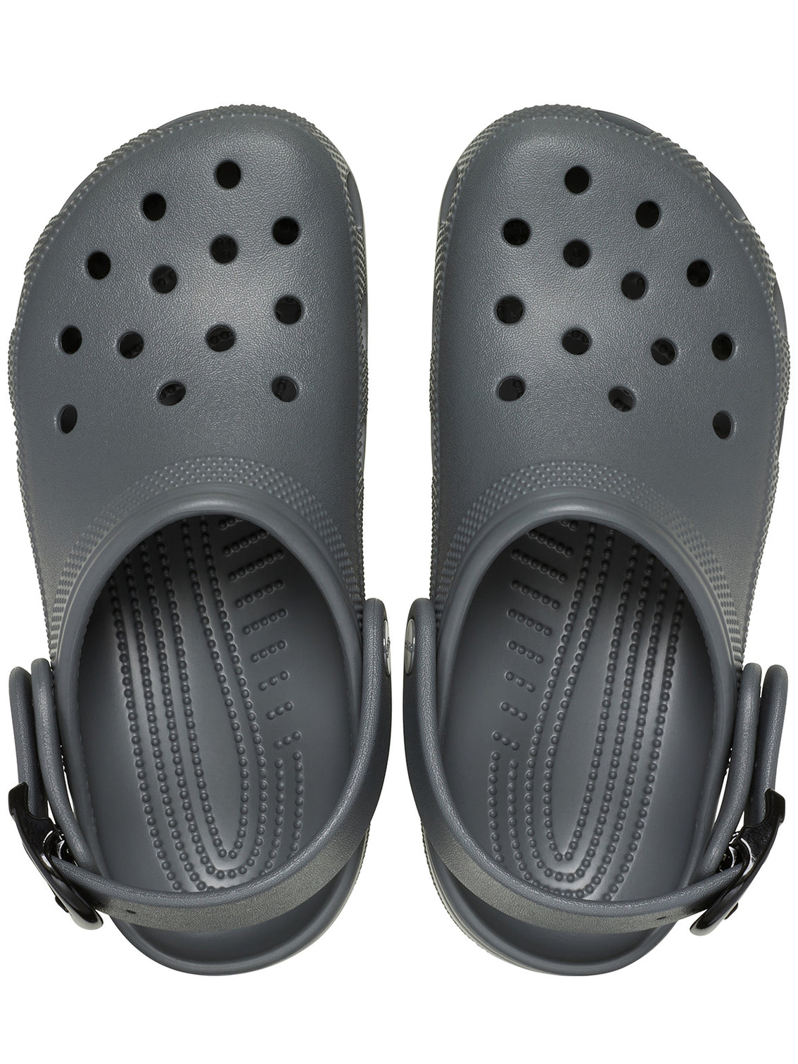 Zueco Unisex Classic Buckle Clog Gris Oscuro Crocs