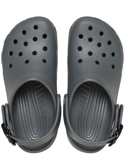 Zueco Unisex Classic Buckle Clog Gris Oscuro Crocs