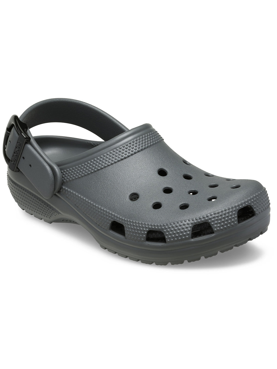 Zueco Unisex Classic Buckle Clog Gris Oscuro Crocs