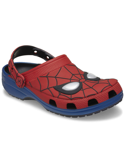 Zueco Niños Grandes Spiderman Multicolor Crocs