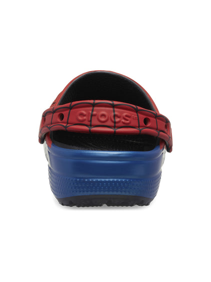 Zueco Niños Grandes Spiderman Multicolor Crocs