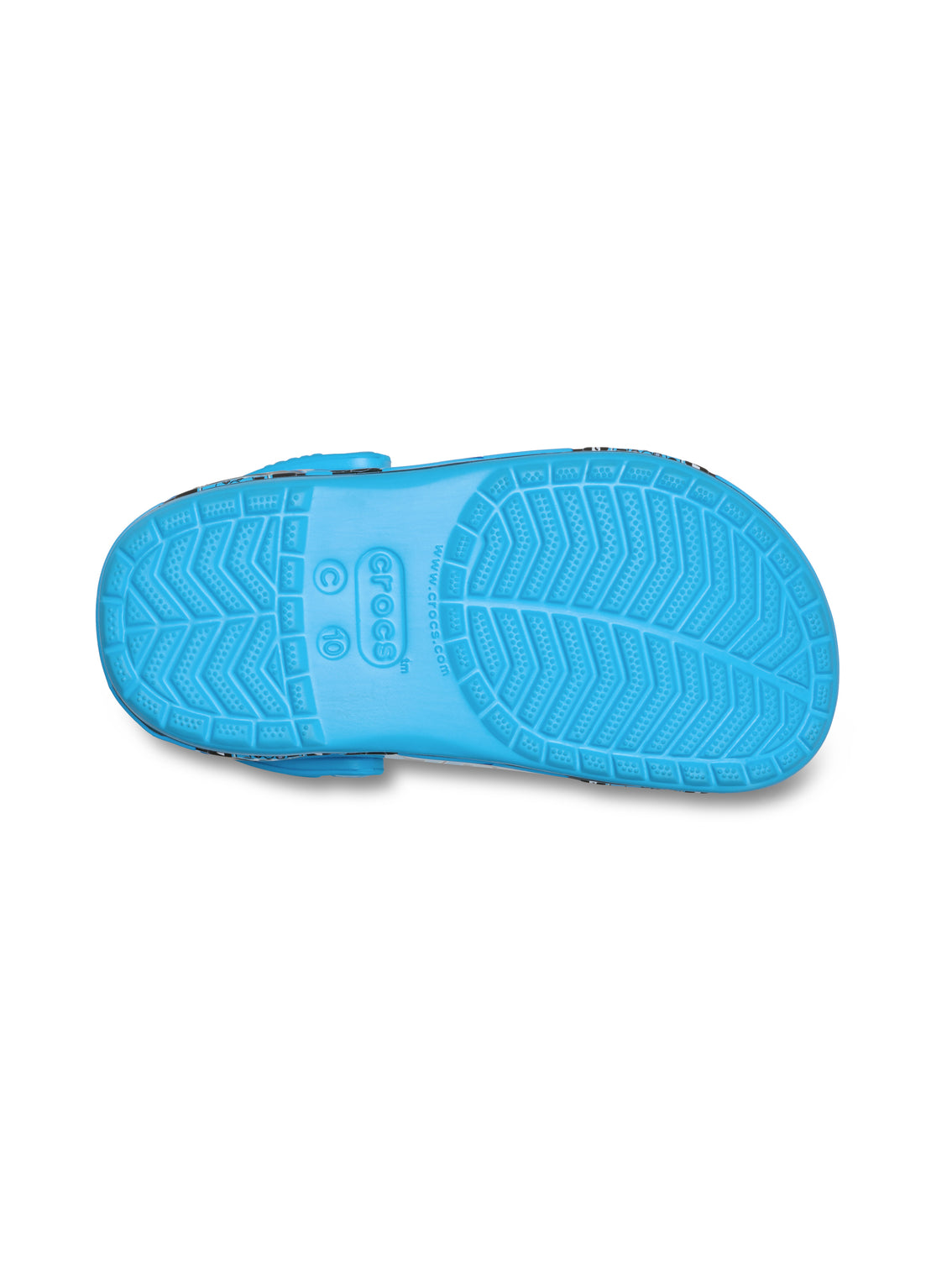 Zueco Niños Grandes Rayo Mcqueen Dinoco Azul Crocs