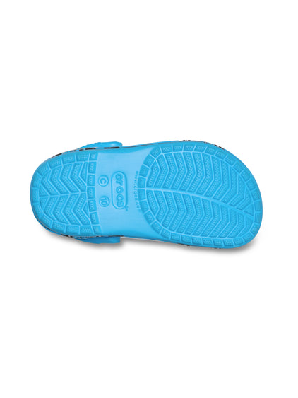 Zueco Niños Grandes Rayo Mcqueen Dinoco Azul Crocs
