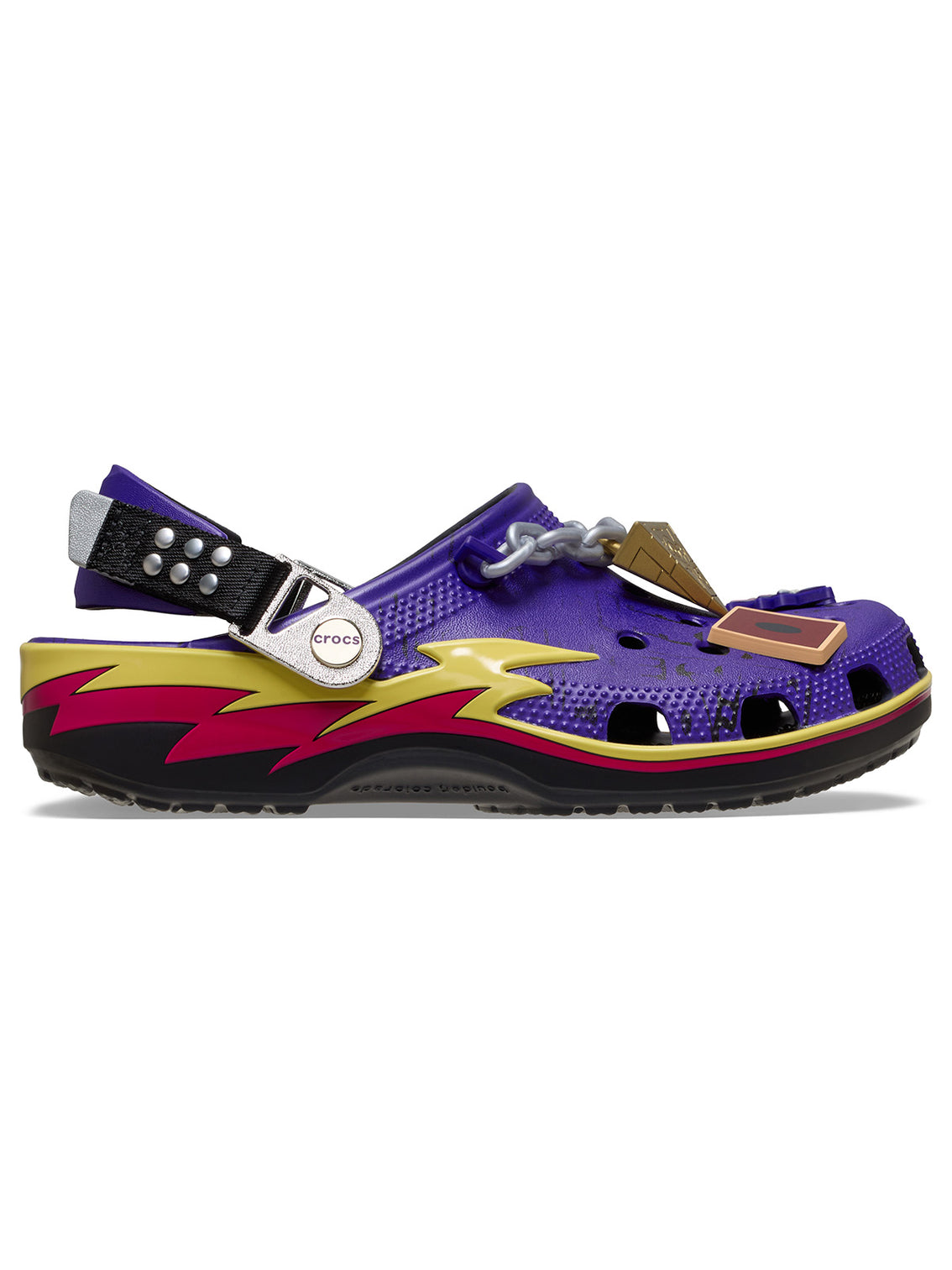 Zueco Unisex Yu-Gi-Oh! Yami Yugi Classic Clog Morado Crocs