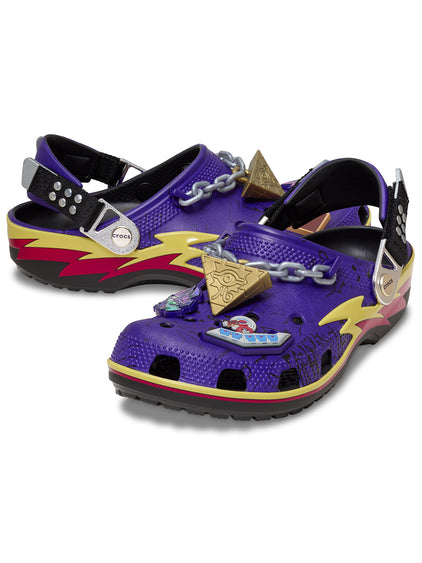 Zueco Unisex Yu-Gi-Oh! Yami Yugi Classic Clog Morado Crocs