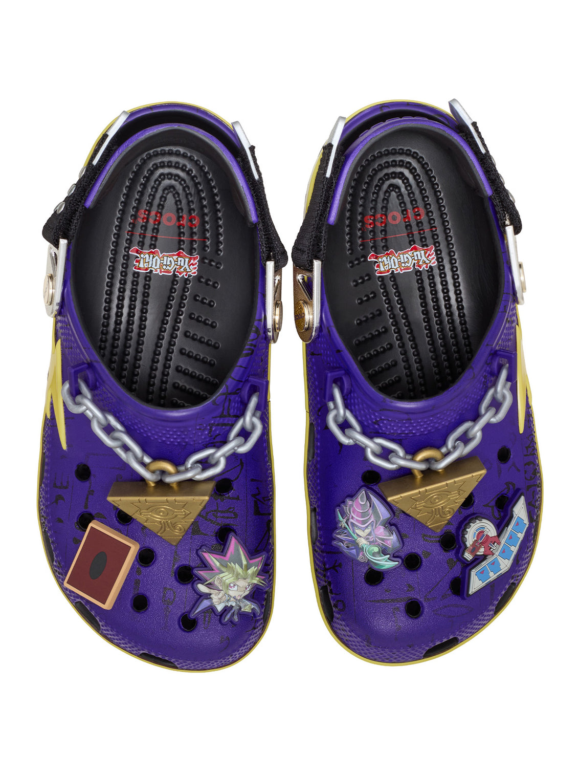 Zueco Unisex Yu-Gi-Oh! Yami Yugi Classic Clog Morado Crocs