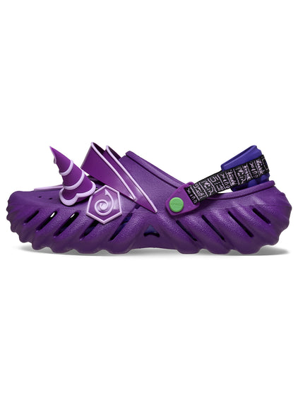 Zueco Unisex Yu-Gi-Oh! Dark Magician Echo Clog Morado Crocs