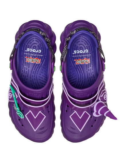 Zueco Unisex Yu-Gi-Oh! Dark Magician Echo Clog Morado Crocs