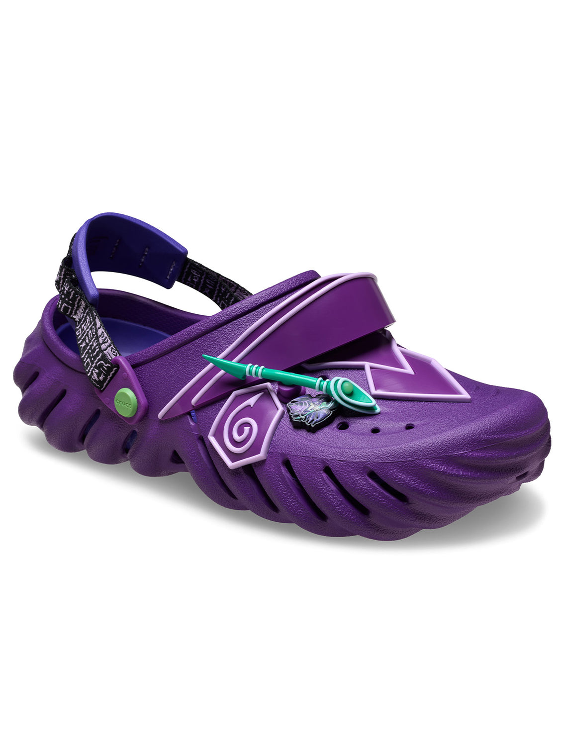 Zueco Unisex Yu-Gi-Oh! Dark Magician Echo Clog Morado Crocs