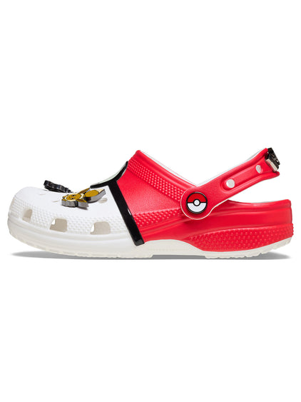 Zueco Niños Grandes PokeBall Multicolor Crocs