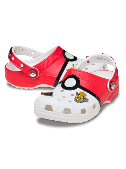 Zueco Niños Grandes PokeBall Multicolor Crocs